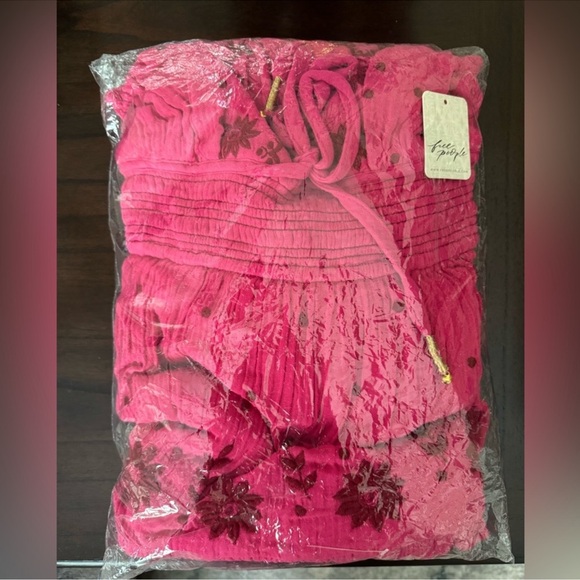 🎉LAST PIECE🎉FREE PEOPLE Real Love Embroidered Maxi Dress - Picture 9 of 9